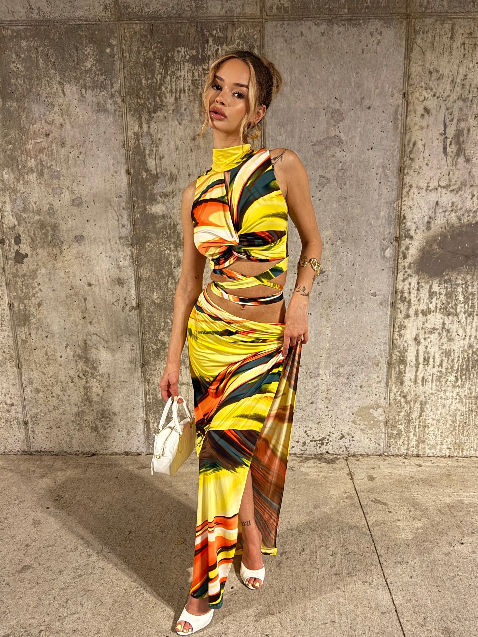 Over It Skirt Set